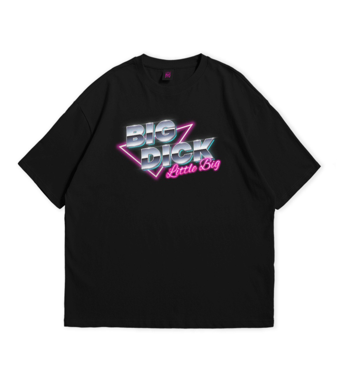 LIMITED T-SHIRT «BIG D*CK» BLACK