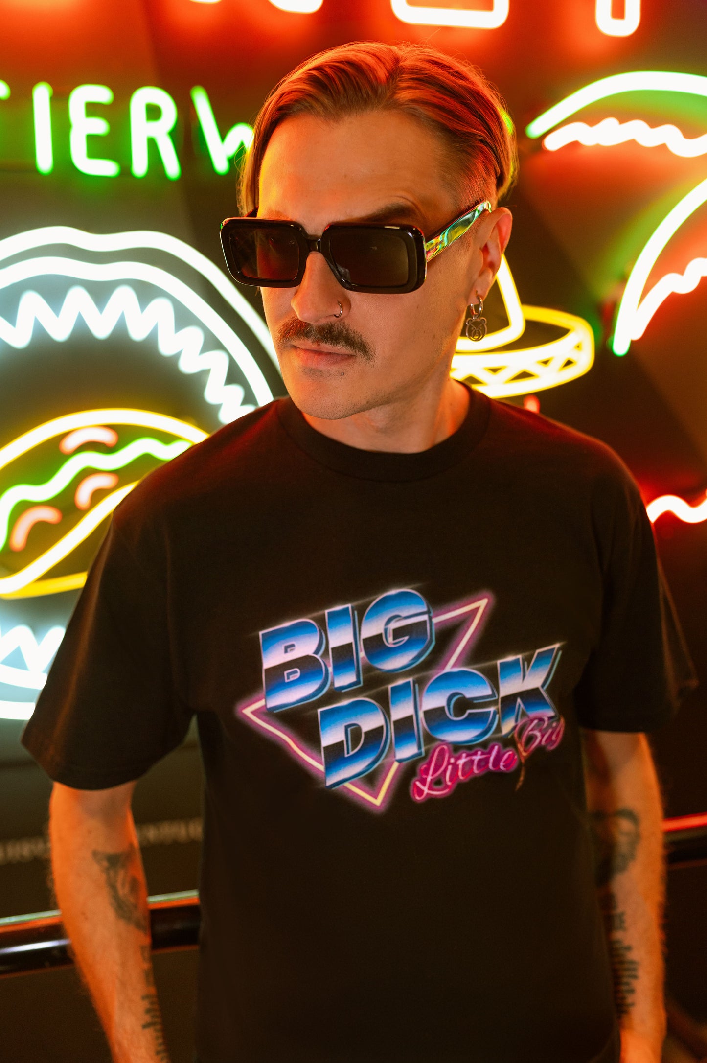 LIMITED T-SHIRT «BIG D*CK» BLACK