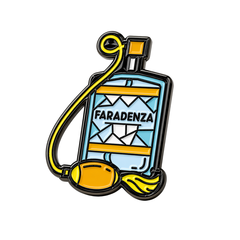 METAL PIN «FARADENZA»
