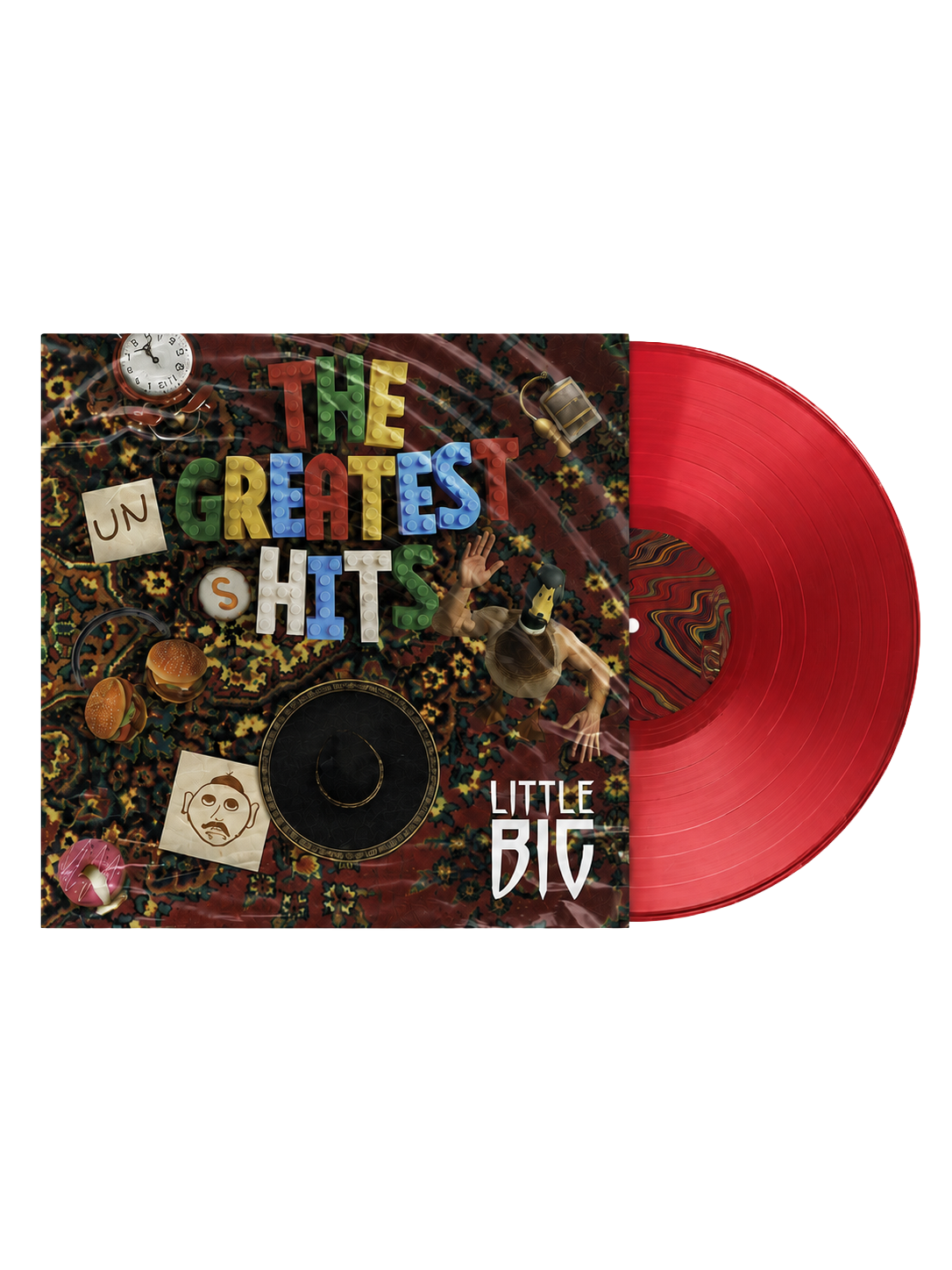 "THE GREATEST HITS" RED VINYL